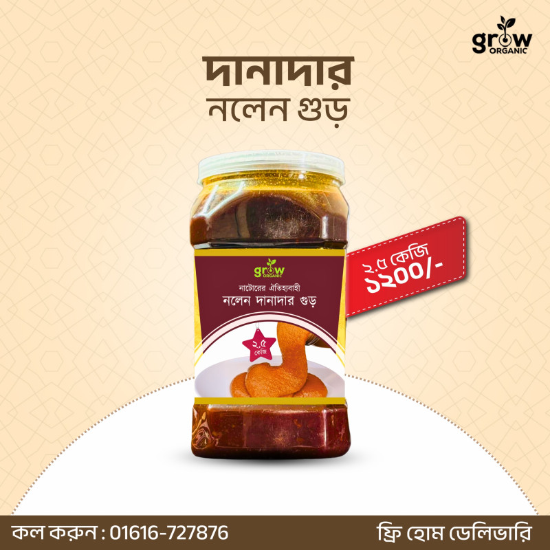 নলেন দানাদার গুড়(Nolen Danadar Gur)