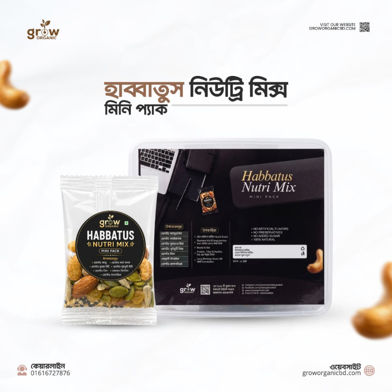 Habbatus (হাব্বাতুস) Nutri Mix Mini Pack (30 Pcs)