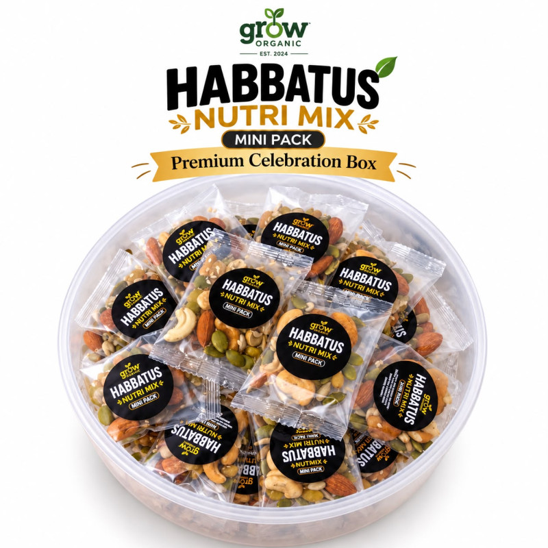 30 Pcs Habbatus Nutri Mix mini pack (Premium Celebration Box Packaging)