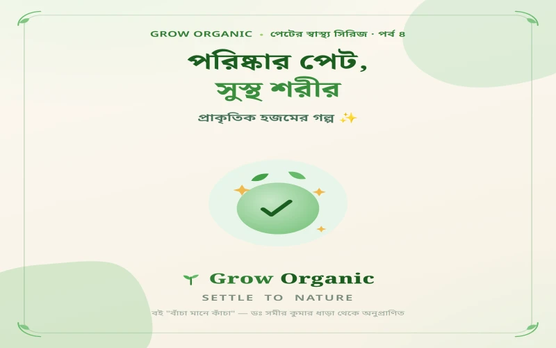 পরিষ্কার পেট, সুস্থ শরীর: প্রাকৃতিক হজমের গল্প