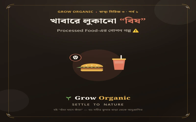 খাবারে লুকানো "বিষ": Processed Food-এর গোপন গল্প