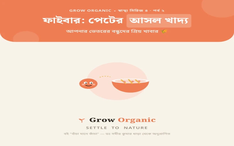 পর্ব ২ — ফাইবার: আপনার পেটের আসল খাদ্য